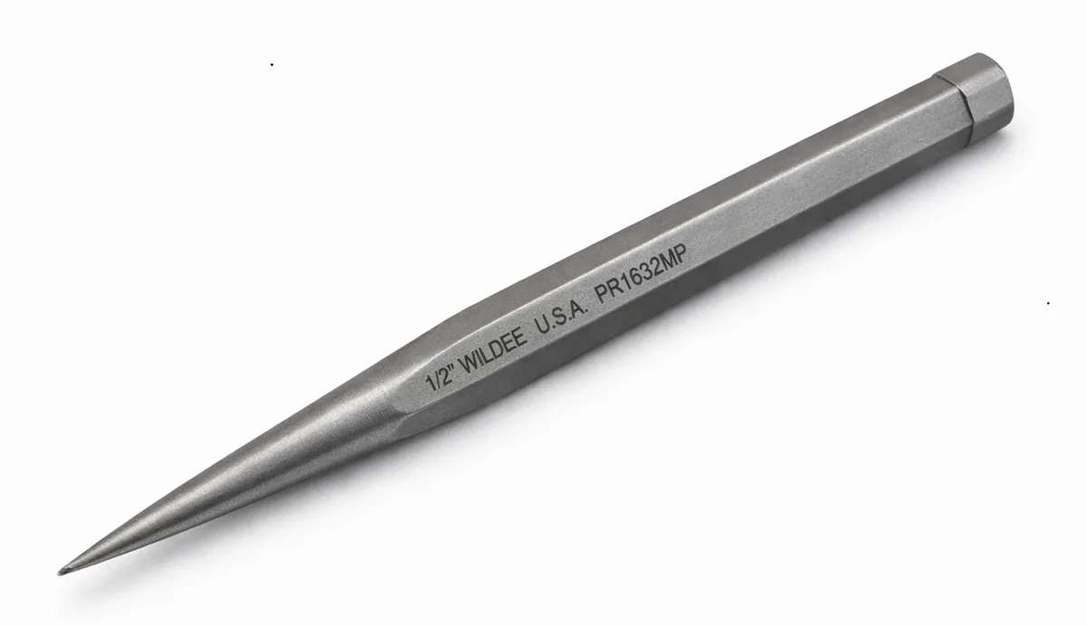 prick punch tool used for fine marking on metal surface in workshop iti fitter