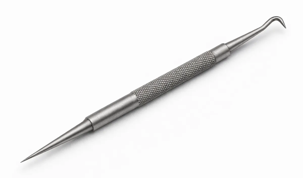 scriber tool used for marking lines on metal surface in workshop iti fitter