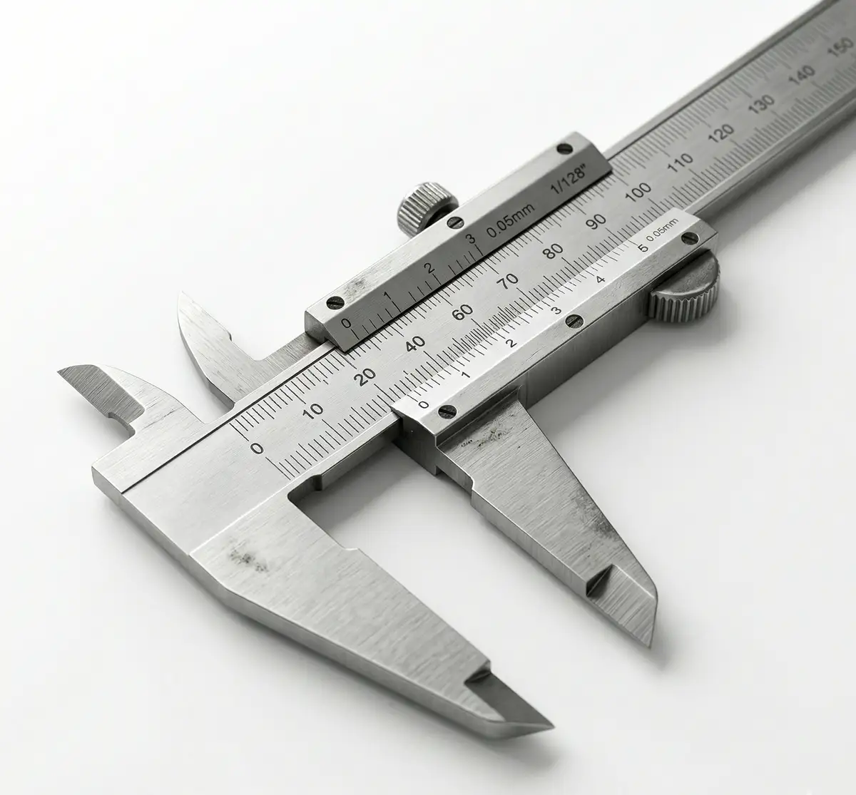 vernier caliper measuring tool used in workshop for internal external and depth measurement in iti fitter