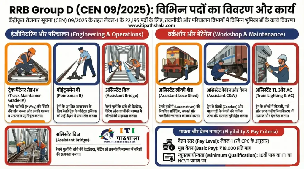 Railway Group D Recruitment 2026 - Posts