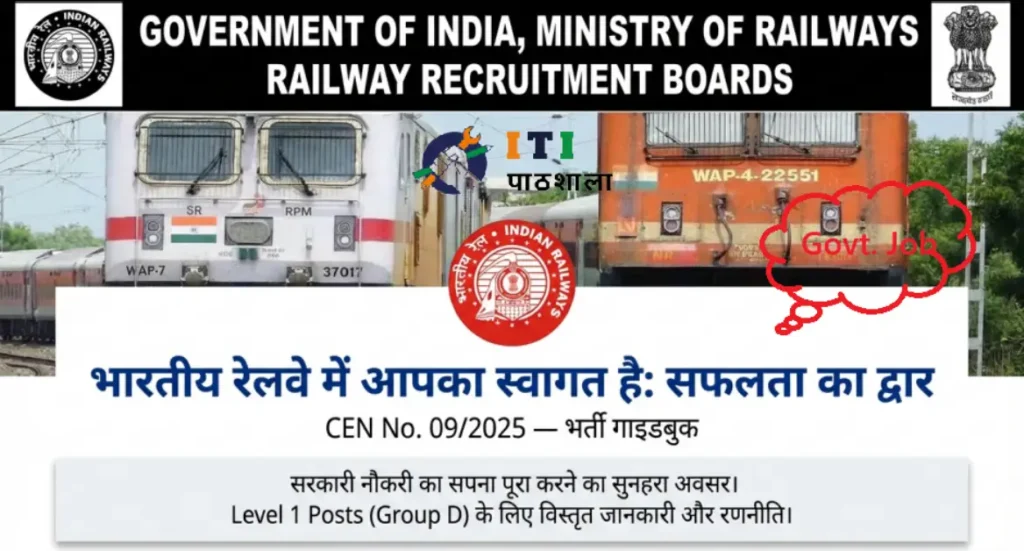Railway Group D Recruitment 2026: 22195 Posts | CEN 09/2025