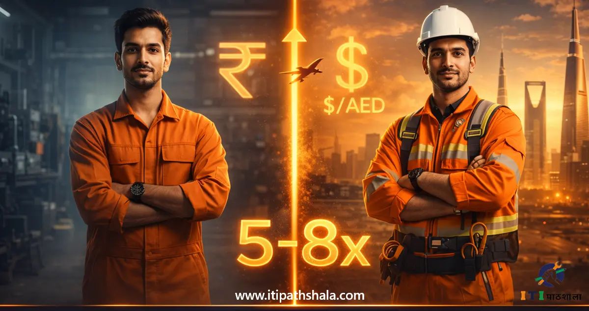 ITI Salary Comparison India vs Gulf Countries 2026