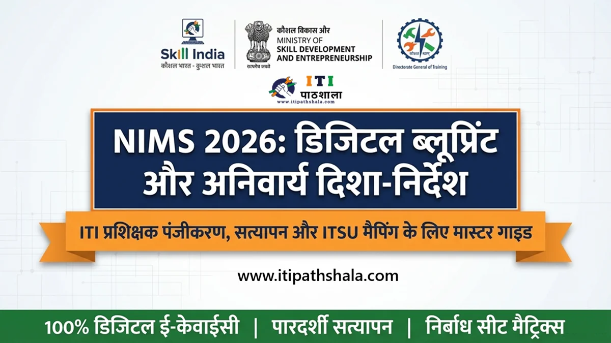 NIMS Portal 2026: ITI Instructor Registration, IPRN & ITSU Mapping Complete Guide