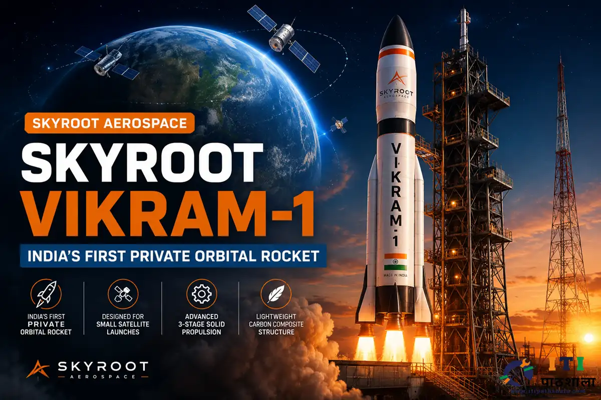 Skyroot Vikram-1 India's First Private Orbital Rocket